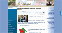 Desktop Screenshot of finsk.no